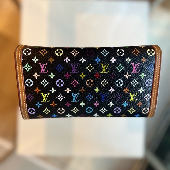 Louis Vuitton Handbags - Louis Vuitton Murakami black monogram with brown leather trim